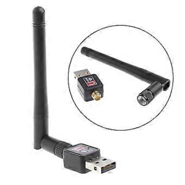 802.11n/g/b 150Mbps USB2.0 Nettverk LAN-kort WiFi Trådløs Adapter Med Antenne