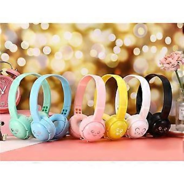 3,5 mm:n langalliset over-ear -kuulokkeet, kannettavat musiikkikuulokkeet lapsille, MP4, MP3, älypuhelimet, kannettava tietokone