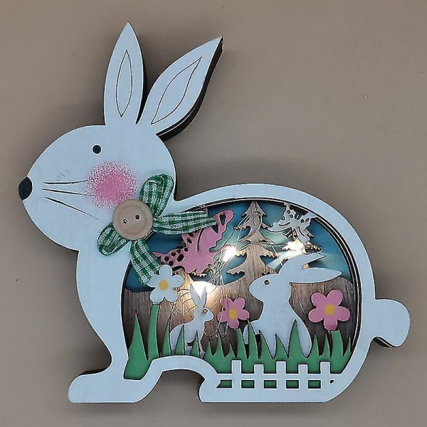 Easter Wooden Craft Ornament