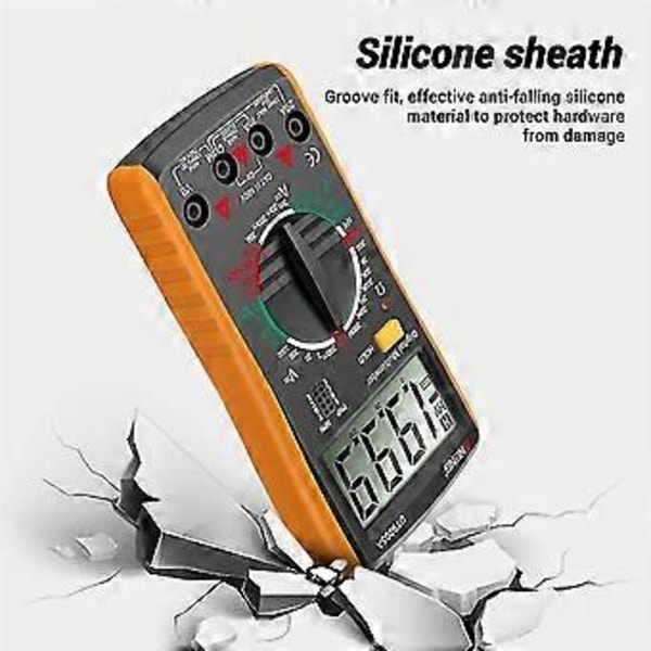 Aneng Dt9205a Digital Multimeter AC/DC Transistor Tester Elektrisk NCV Test Meter Professionel Anal