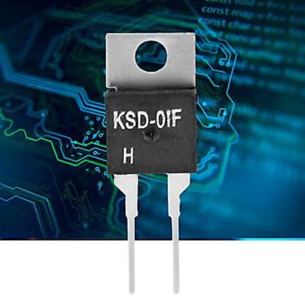 JUC-31F /KSD-01F Temperaturkontroll Normalt Öppen Strömbrytare Termostatbrytare 40~130℃45℃