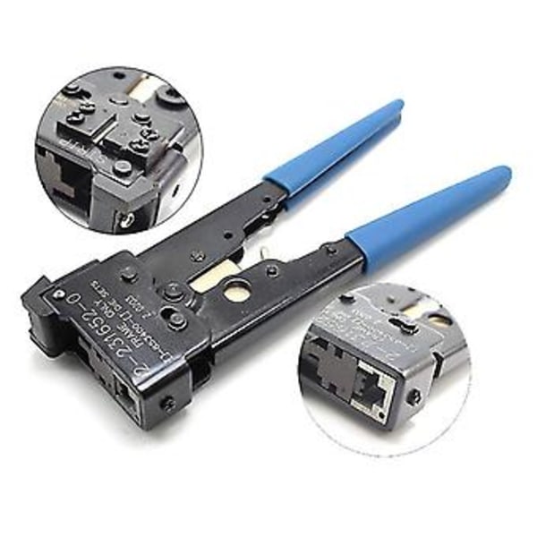 För RJ45 8p8c 8p Lan Etet Kabel Sladd Krympverktyg