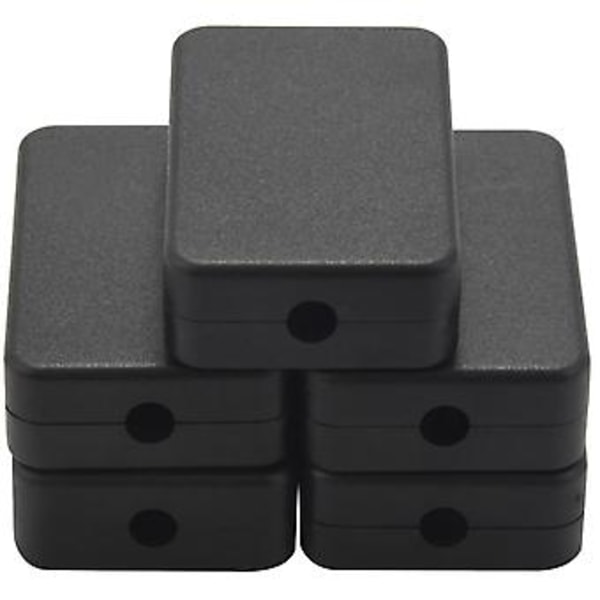 5 kpl Vedenpitävä Muovinen Sähköprojekti Kotelo Kytkentärasia 55x35x15mm
