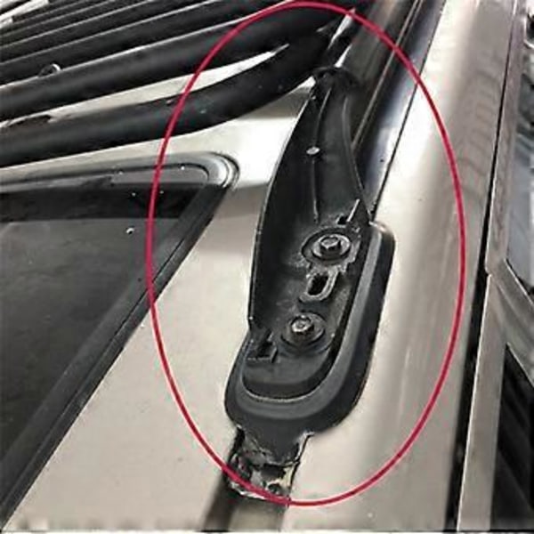 Bakre Vänster Tak Bagagehylla Skydd Takräcke Skydd Skena Ändstycke Skydd för Land Cruiser LC100 LX470 1998-2007
