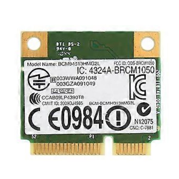 Mini PCIE PCI Express WIFI -kortti 150Mbps Broadcom BCM94313HMG2L DW1501 langattomalle verkkokortille
