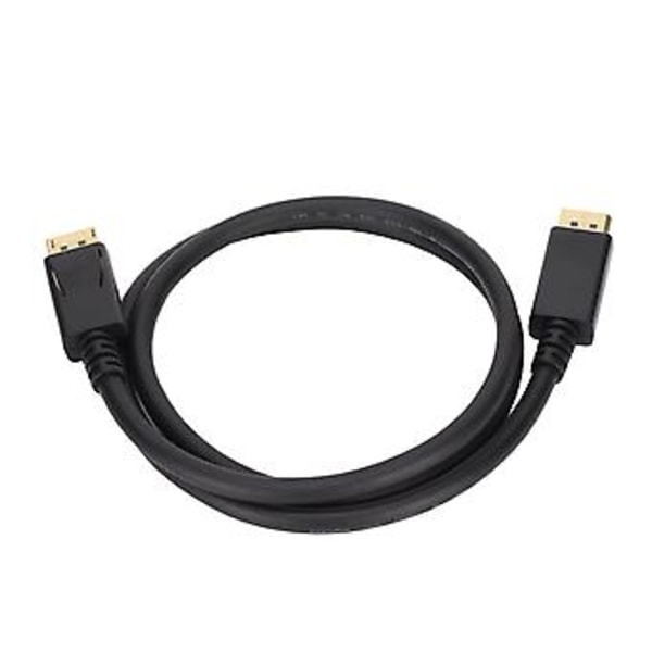 28AWG DP1.4 -kaapeli 8K 60 Hz:llä, 4K 144 Hz:llä, 4K 120 Hz:llä, OD7,0 mm DP-uros–DP-uroskaapeli 3 m