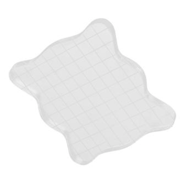 Akryl Stempel Grid Block: 10 x 10cm Scrapbooking og Kort Stempelverktøy