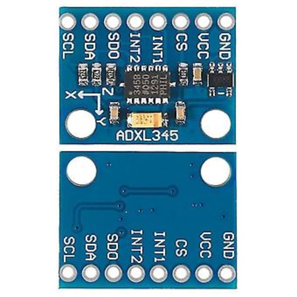 5st -291 Adxl345 3-axlig Digital Accelerat Av Tilt Modul För Iic/spi Trans