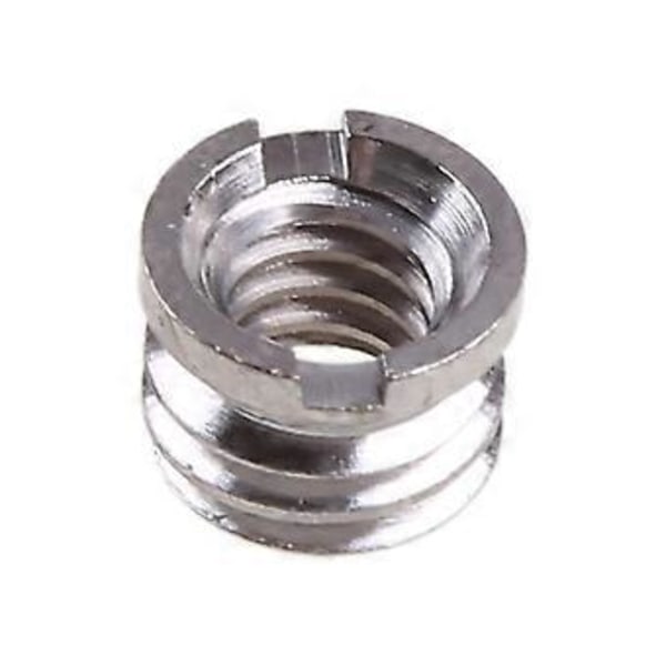 Universell Metall Speedlite Gängadapter Ljusstativfäste 3/8\" 1/4\" Skruv
