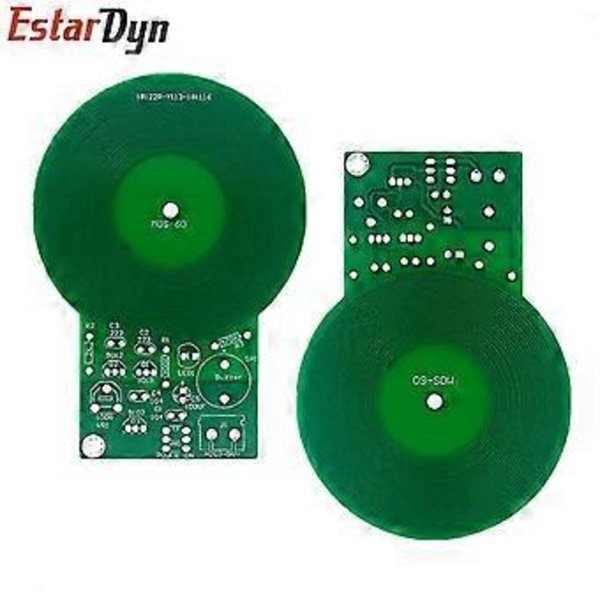Huamade Js-60 DIY Kit Metal Detektor Kit Elektronisk Kit DC 3V-5V 60mm Berøringsfri Sensor Board Modul DIY Elektronisk Del Metal Detektor