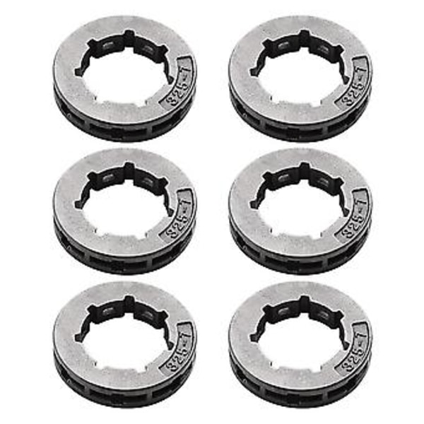 6 stk. Spet Drivkrans (.325 tommer) 19 mm S 7t Spline Til 501 45 74-02, 501457402, Til 11892 Chai