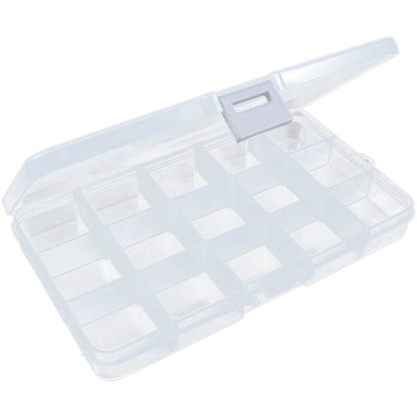 15 Gauge Plastboks for Praktisk Oppbevaring og Lagring av Fiskeutstyrsboks