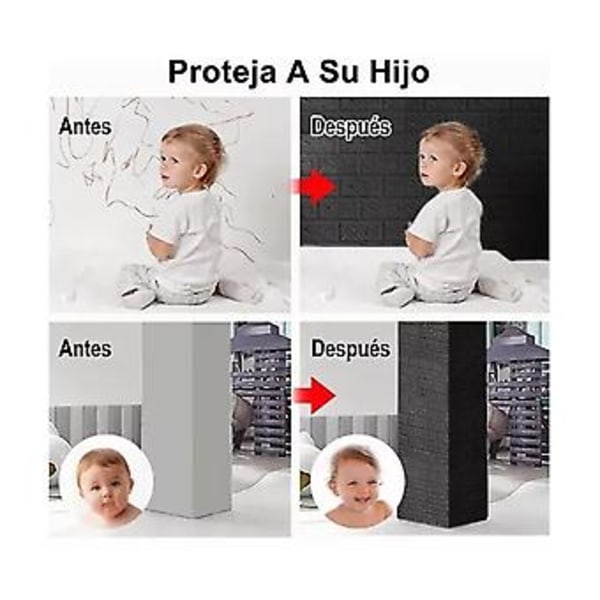3d K og Stick , 10 Pakning 3d K Paneler , Avtakbar