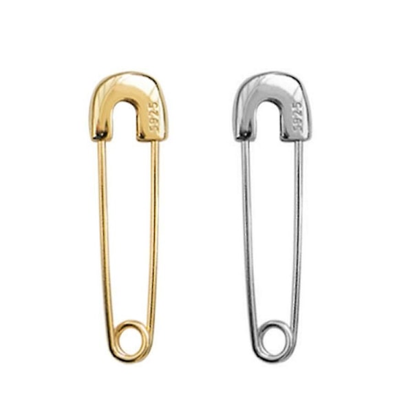 Eksklusive øreringe Simple Small Pin Stud Øreringe Ear Threader til Unisex