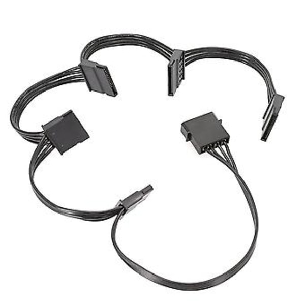 4-nastainen IDE - SATA -kaapeli 1 minuutti 5 IDE 4P - kiintolevyn SATA-sovitinkaapeli