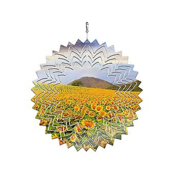 2 kpl 8 tuuman sublimaatio-tuulipyöräaihioita 3D En -tuulipyörät Sublimaatio-aihiot Kaksipuoliset