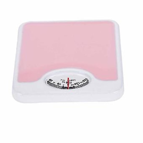 1:12 Mittakaavan Pienoispaino Vaaka Nukkekodin Tarvikkeet Pinkki