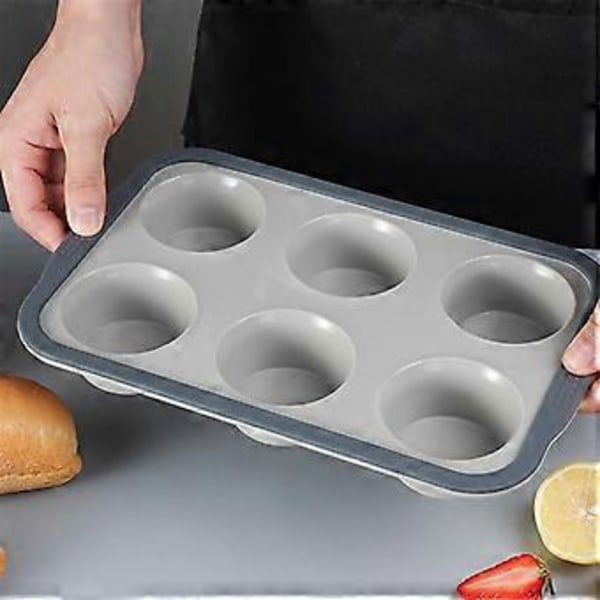 DIY Silikon Kakeform Bakeform Nonstick Kakeform Slitesterk Bakeform Lett å Løsne Rengjøre 1STK
