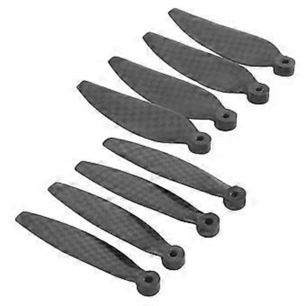 Karbonfiber Propellblad Erstatningstilbehør For Dji Mavic Mini 2 Drone Svart