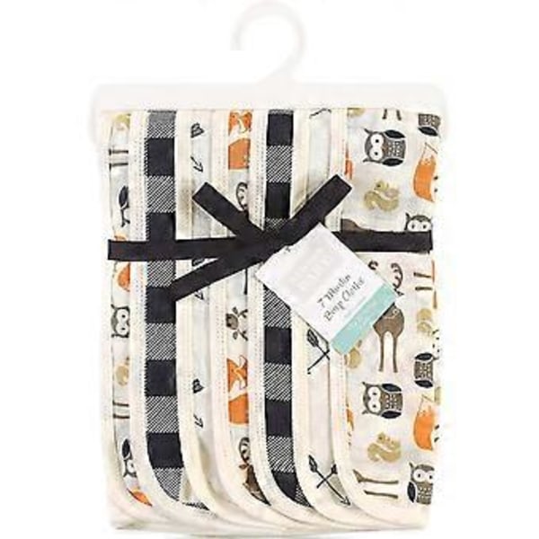 Unisex Baby Muslin Gylpeklude 7-pak, One Size