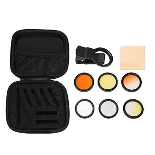 Rium Tank Ph Kamera Filter 6 I 1 Makro Gul Filter Rev Aq