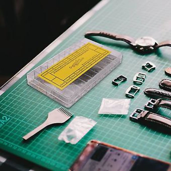 1 Låda Reparationsverktyg Set Klocka S Skruvar Sortiment Tub