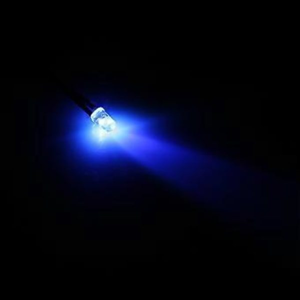 10 kpl 12 V 5 mm LED-valodiodi johdotettu monivärinen LED-valokaapeli 20 cm 0,06 W (#1)