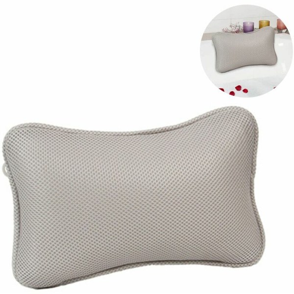 Bath cushion with 2 short polyester bath absorbers, dry and easy to clean, comfortable bath cushion