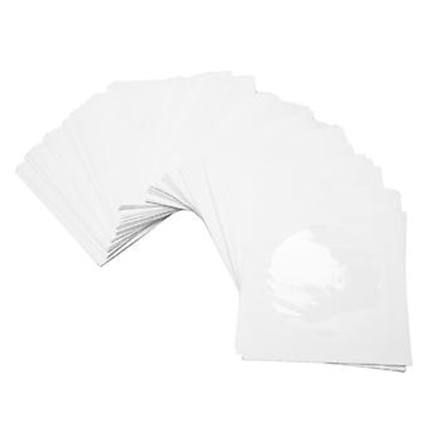 100 kpl CD DVD -koteloita, paksuja uudelleenkäytettäviä pölytiiviitä levykoteloita läpällä ja läpinäkyvällä ikkunalla 8 cm:n levyille