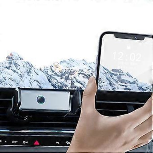 Elektrisk låsande biltelefonhållare med automatisk klämning