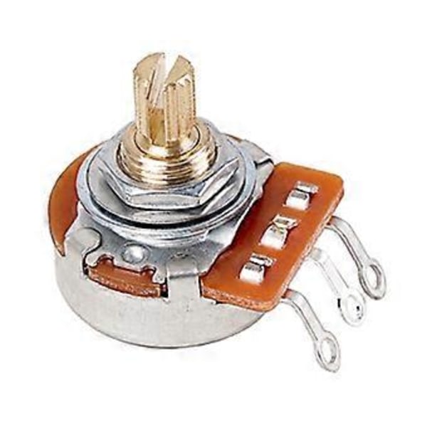 16mm Linjär Audio Volym Potentiometrar Elgitarr Kontroll Ton Volym Delar