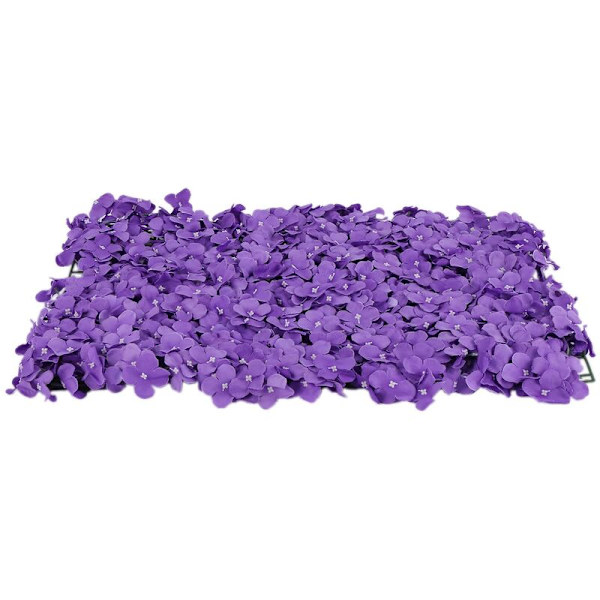 Bryllupsstil Simulering Falsk Vægdekoration Fotografi Rekvisitter Lilla Bryllup Baggrund Dekor Blomster Væg