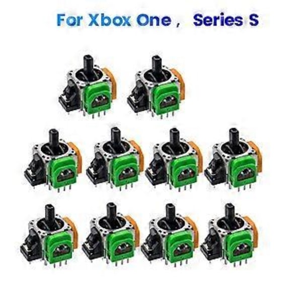 10 st. / Hall Elektromagnetisk Joystick Potentiometer Justerbar Elektromagnetisk IC Joystick