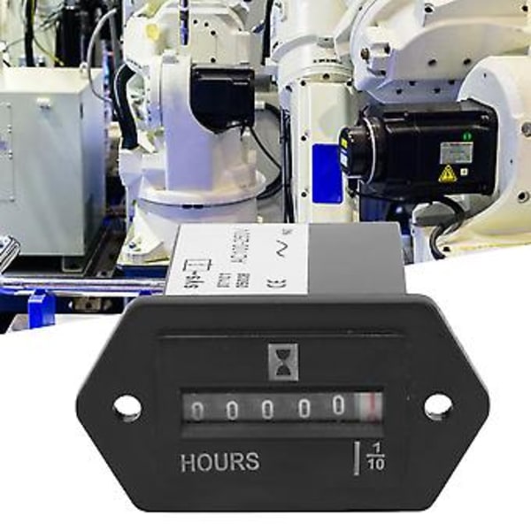 1 st SYS-1 AC100-250V Mekanisk Industriell Räknare Elektromekanisk Timräknare
