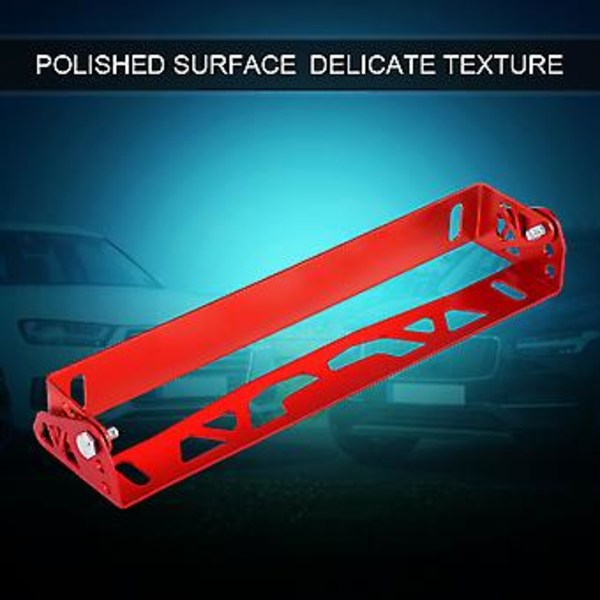 Nummerplåtshållare, Universal Bil Styling Aluminium Racing Nummerplåtsram Hållare Bäst i sin Klass