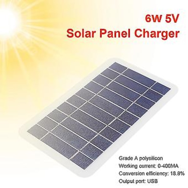 Solar Ph Charr USB-reppu aurinkolatauspaneelilla