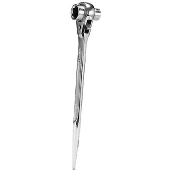 Luwei 14mmx17mm Plomme Skralle Skiftenøkkel Sokkel Multifunksjonell Spiss Hale Justerbar Sokkeladapter H