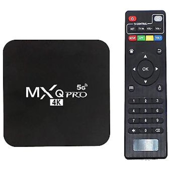 Til Android Tv Boks, 4k Hdr Streaming Media Afspiller, 4gb Ram 32gb Allwinner H3 -core Smart Tv Boks Eu P