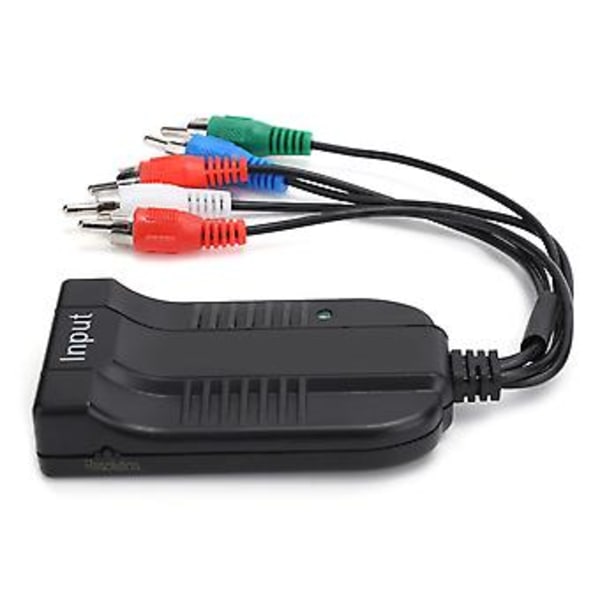 Z10AS RGB Komponentti HDMI-yhteensopiva Video R/L o YPBPR-muunninadapteri Plug and Play