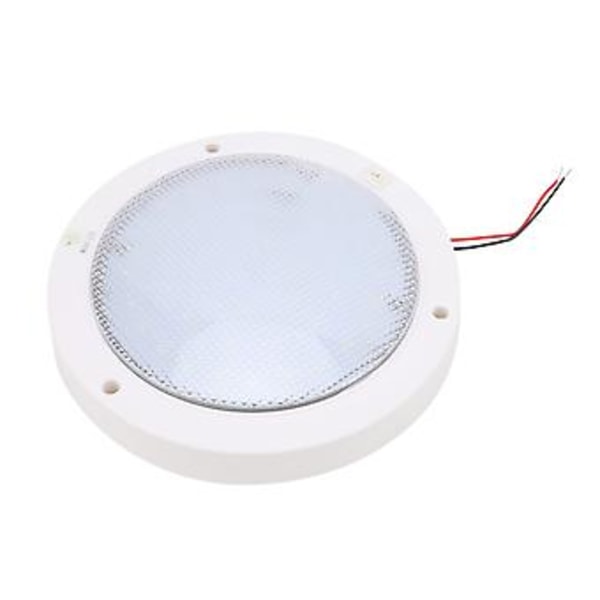 LED Panellys med Bryter Solenergisystem for Skip Bobil Kjøkken Takskap 12V (Ren Hvit (6000-6500K))