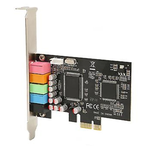 PCI-äänikortti, PCIE 5.1 -äänikortti, sisäiset äänikortit PC:lle, korkean intensiteetin ulostulo