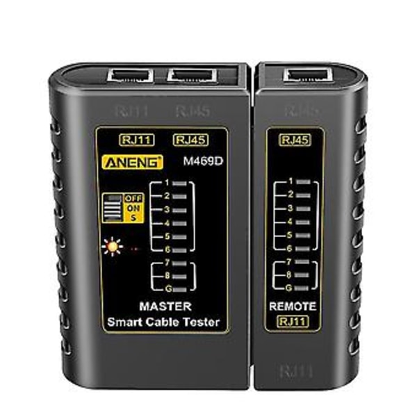 Aneng M469d Rj45 Kabel Lan Tester Nettverkskabeltester Rj11 Rj12 Cat5 Utp Lan Kabel Tester Networki