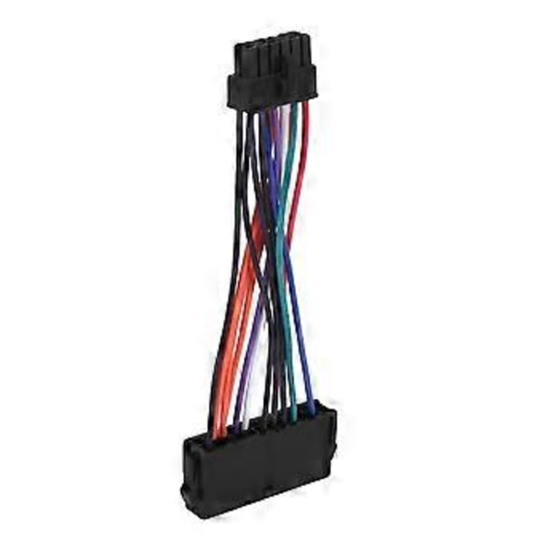 1kpl 24-nastainen - 12-nastainen PSU päävirtalähde ATX-adapterikaapeli