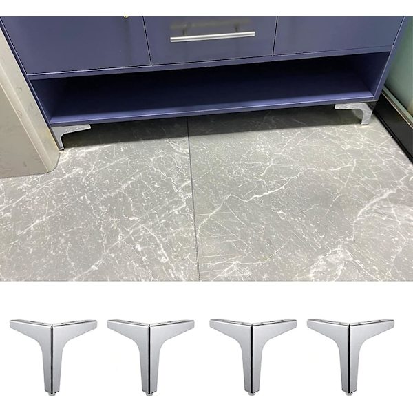 Moderne Trekantede Møbelben Metal Udskiftelige Møbelben Trekant Tv Møbelben Sofa Seng Fødder Møbel Sokler Sofa Ben Ta