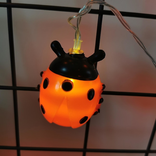 Ljusslinga, Plug In ljusslinga 19,6ft 40 LED varmvita lampor för fest, födelsedag, bröllop, jul, inomhus/utomhus dekoration