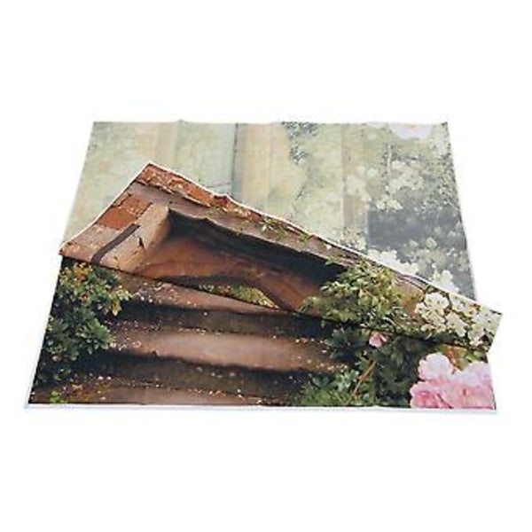100x150cm Valokuvaustausta Vinyyli Kokoontaitettava Tausta Vaaleanpunainen Tiiliholvikaari Ovi Tausta Valokuvaajalle