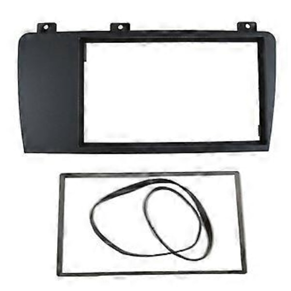 Bilradio Fascia för XC70 V70 S60 05-10 DVD Stereo Ram Plattadapter Monteringsinstrumentbräda Installationsram Trim Kit