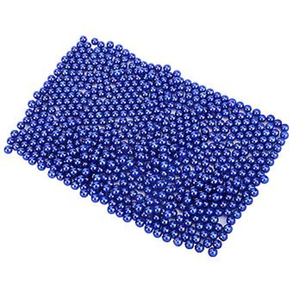 Plast Simulert Perle DIY Sminke Oppbevaringsboks Case Organizer Dekorasjon DIY Perle Blå