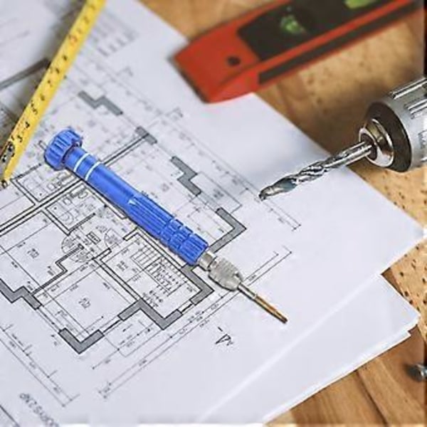 Lila 5 i 1 Precisions Torx Skruvmejsel Mobiltelefon Klockreparation Blandad Set Precisionsskruv Telefon Klockreparationsverktygssats