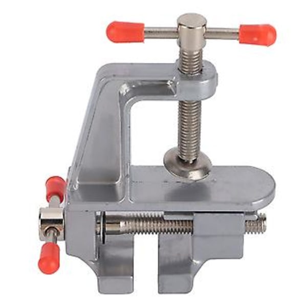 Mini Bänkskruvstycke 2,8 cm Käköppning Bordsklämma för DIY Slipning Detaljering Borrning Snidning